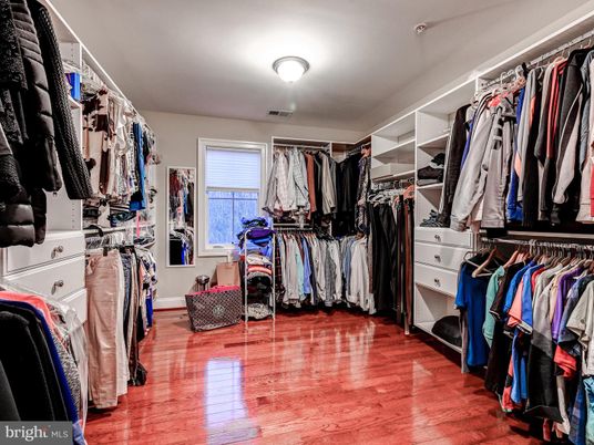 Interior, Walk-in Closets, Wood Texture Flooring