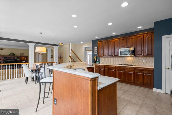 Dining room, Interior, Kitchen, Pendant Lights, Recessed Lighting