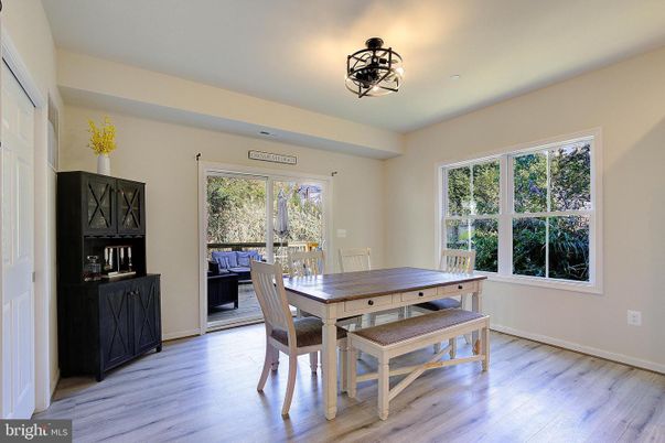 Dining room, Interior, Wood Texture Flooring