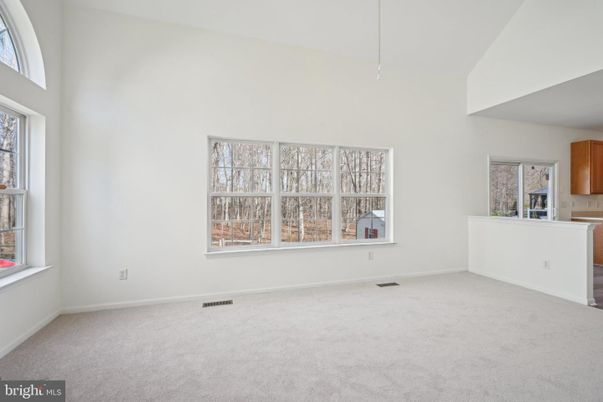 Empty room, Fireplace, Interior
