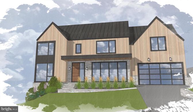 Attached, Exterior, Facade, Modern