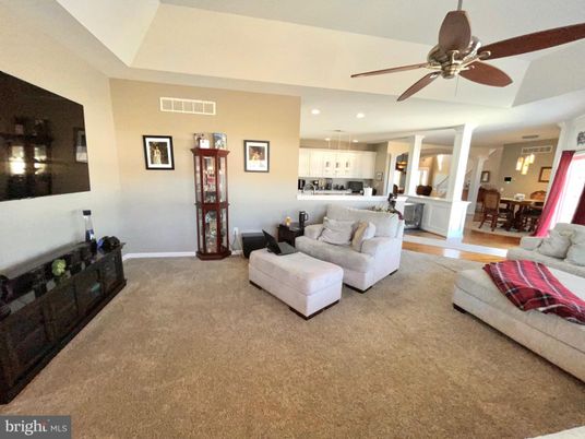 Dining room, Interior, Kitchen, Living room, Pendant Lights, Recessed Lighting
