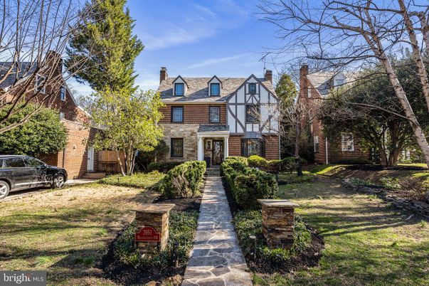 Exterior, Facade, Brick Facade, Tudor Revival