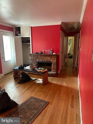 Fireplace, Interior, Wood Texture Flooring