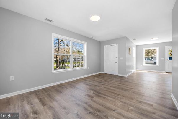 Empty room, Interior, Wood Texture Flooring