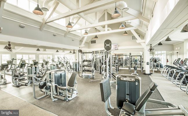 Fitness Equipment, Gym, Interior
