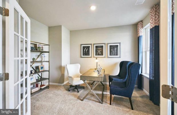 Home Office, Interior, Recessed Lighting