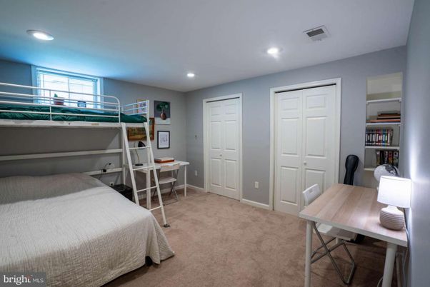 Bedroom, Home Office, Interior, Recessed Lighting