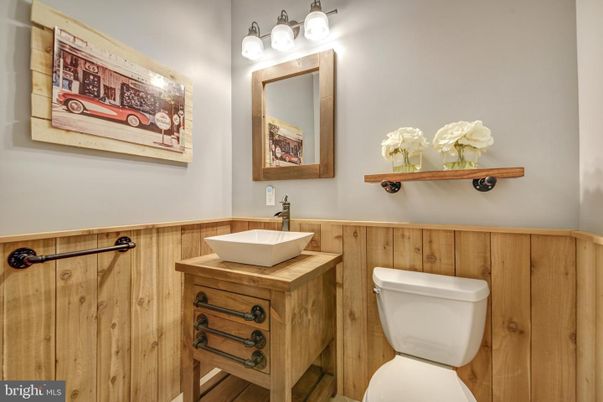 Bathroom, Interior, Wooden Walls
