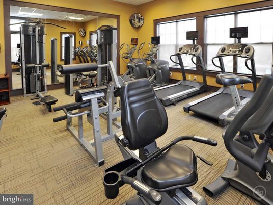 Fitness Equipment, Gym, Interior