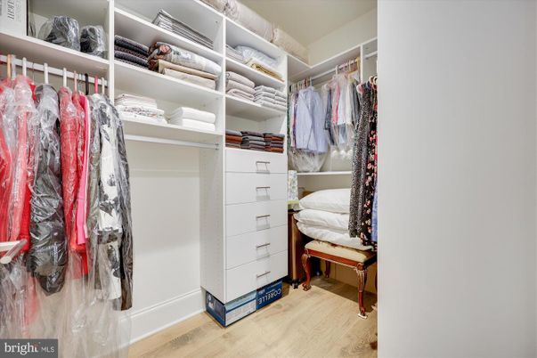 Interior, Walk-in Closets, Wood Texture Flooring