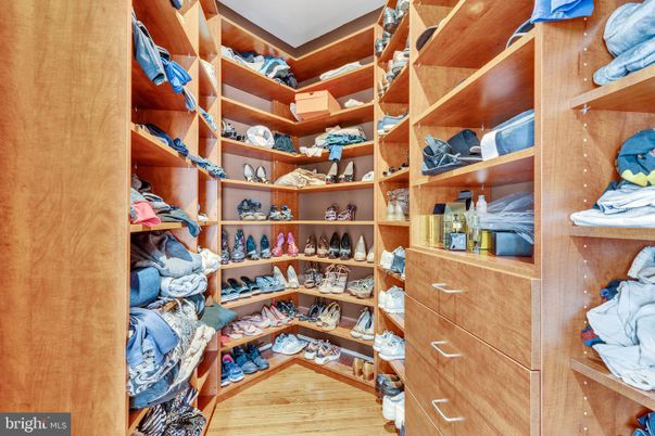 Interior, Walk-in Closets, Wood Texture Flooring