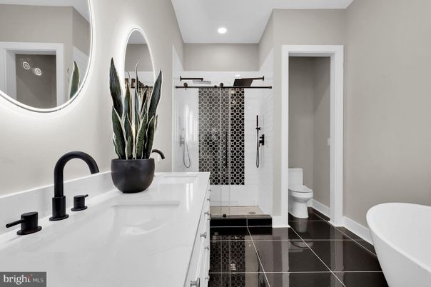 Bathroom, Free Standing Baths, Interior, Recessed Lighting