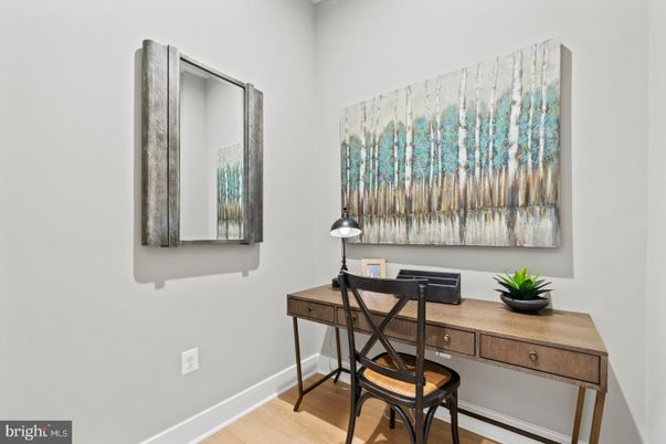 Home Office, Interior, Wood Texture Flooring