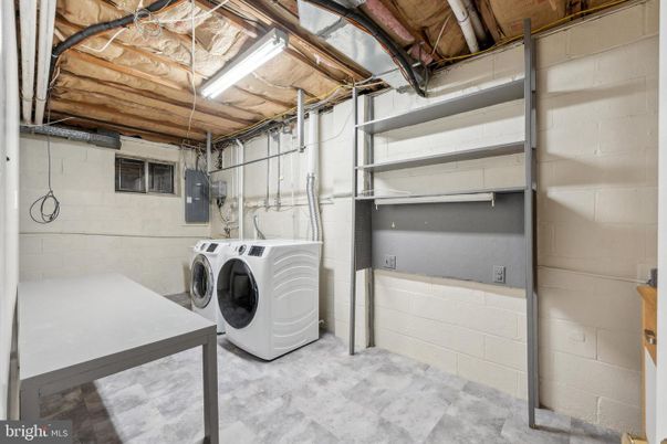 Interior, Washer