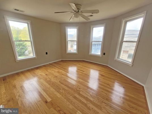Empty room, Interior, Wood Texture Flooring