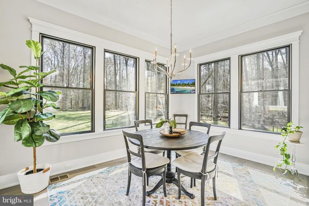 Chandelier, Dining room, Interior, Pendant Lights, Wood Texture Flooring