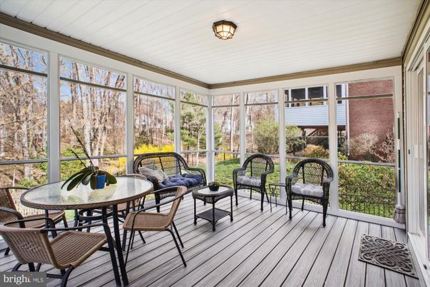 Interior, Sun Room, Wood Texture Flooring