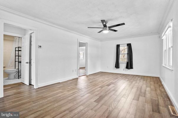 Bathroom, Empty room, Interior, Wood Texture Flooring
