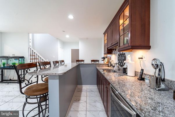 Interior, Kitchen, Marble, Recessed Lighting