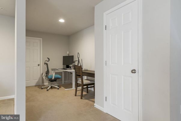 Home Office, Interior, Recessed Lighting