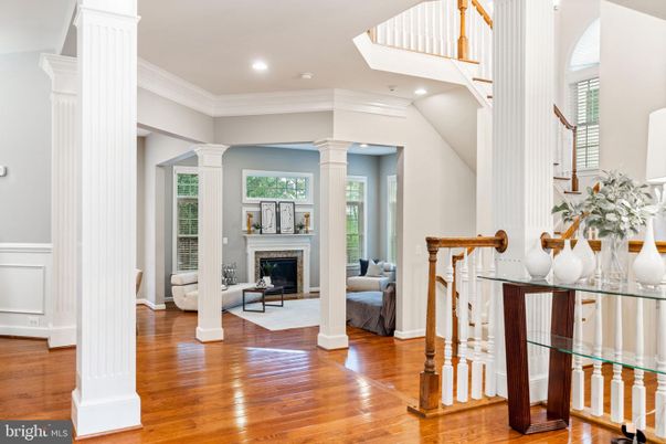 Fireplace, Interior, Recessed Lighting, Wood Texture Flooring