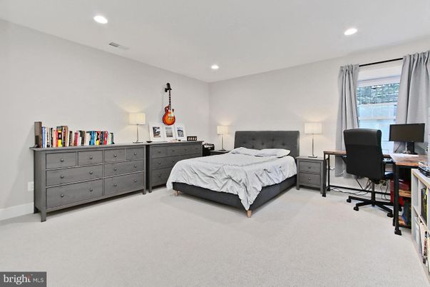 Bedroom, Home Office, Interior, Recessed Lighting