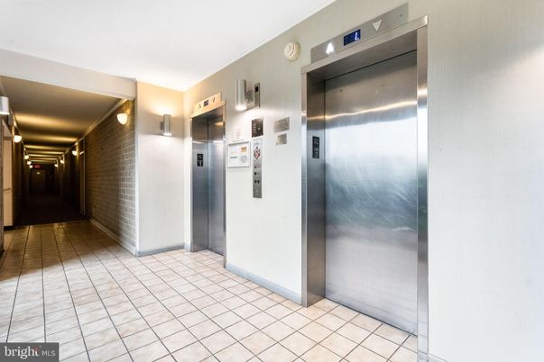Elevator, Interior, Stone Walls