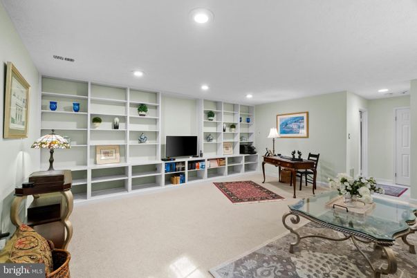 Home Office, Interior, Recessed Lighting