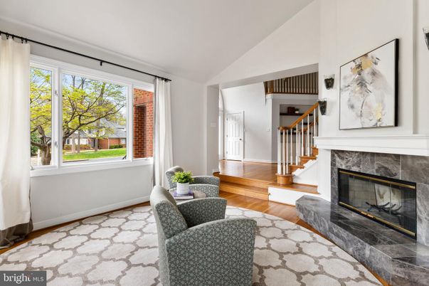 Fireplace, Interior, Wood Texture Flooring