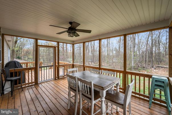 Dining room, Interior, Sun Room, Wood Texture Flooring