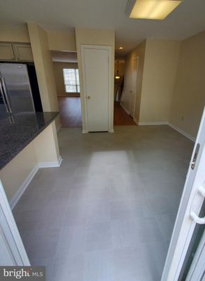 Empty room, Interior, Kitchen, Stainless Steel Appliances