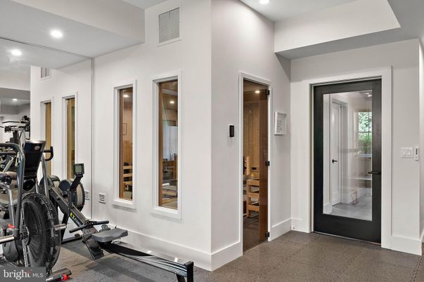 Fitness Equipment, Interior, Recessed Lighting