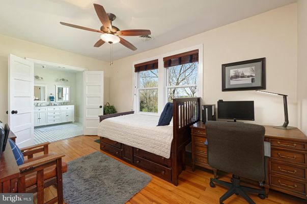 Bedroom, Home Office, Interior, Wood Texture Flooring