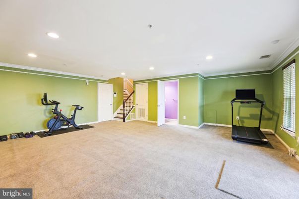 Fitness Equipment, Interior, Recessed Lighting