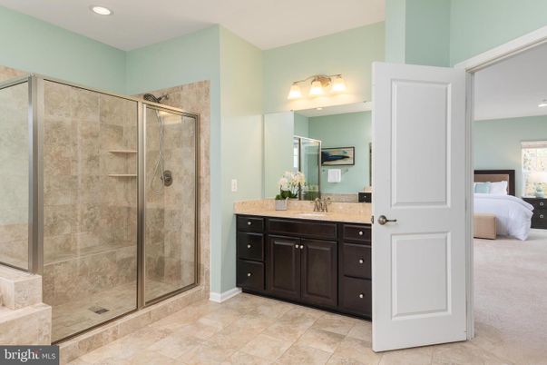 Bathroom, Bedroom, Glass Shower, Interior, Recessed Lighting