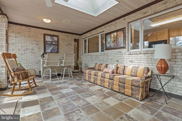Interior, Living room, Stone Walls