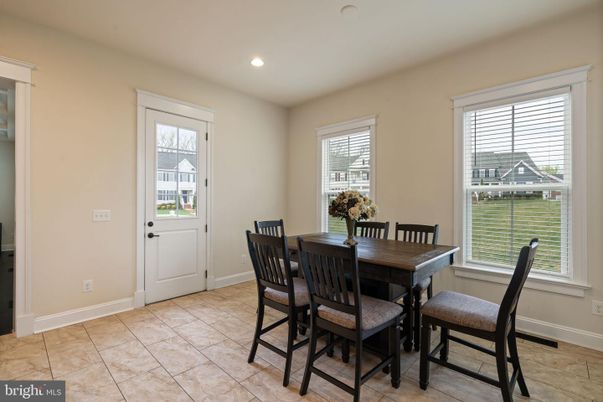 Dining room, Interior, Recessed Lighting