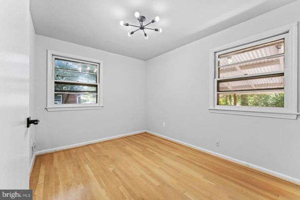 Empty room, Interior, Pendant Lights, Wood Texture Flooring