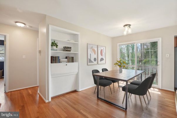 Dining room, Interior, Wood Texture Flooring