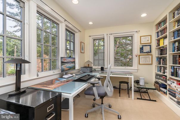 Home Office, Interior, Recessed Lighting