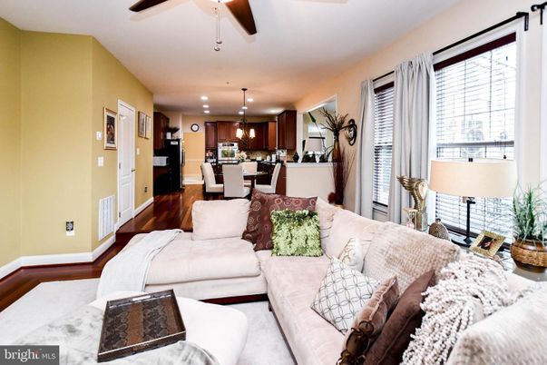 Dining room, Interior, Kitchen, Living room, Pendant Lights, Recessed Lighting, Wood Texture Flooring