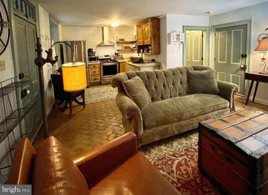Interior, Kitchen, Living room, Recessed Lighting, Stainless Steel Appliances