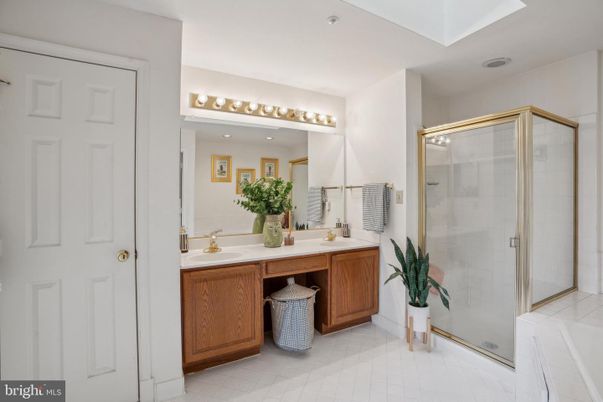 Bathroom, Dual Sink Vanities, Glass Shower, Interior