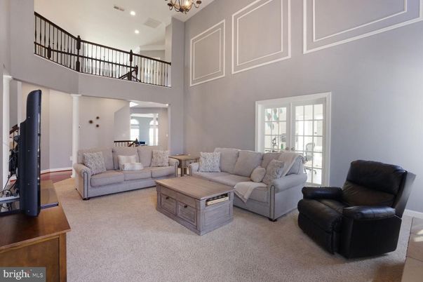 Chandelier, Interior, Living room, Recessed Lighting