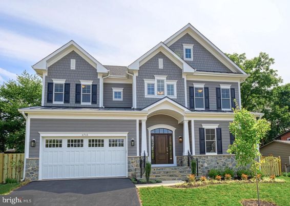 Attached, Exterior, Facade, Farmhouse