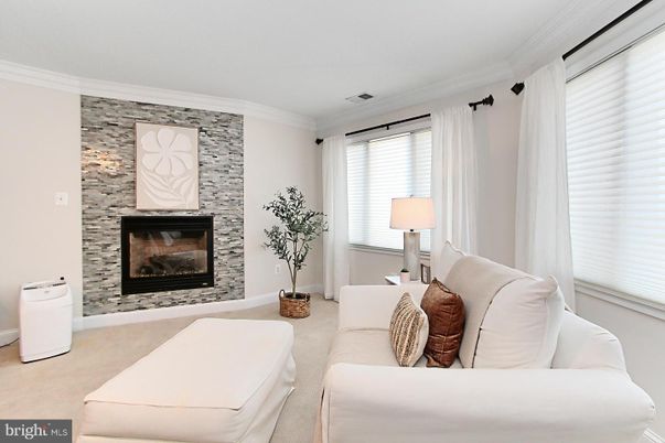 Fireplace, Interior, Living room, Stone Walls