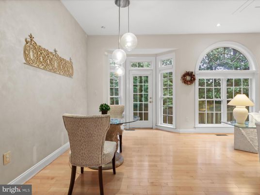 Home Office, Interior, Pendant Lights, Recessed Lighting, Wood Texture Flooring