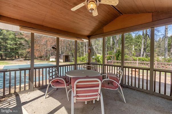 Interior, Sun Room, Wooden Ceilings
