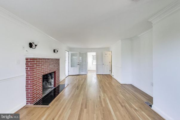 Empty room, Fireplace, Interior, Wood Texture Flooring